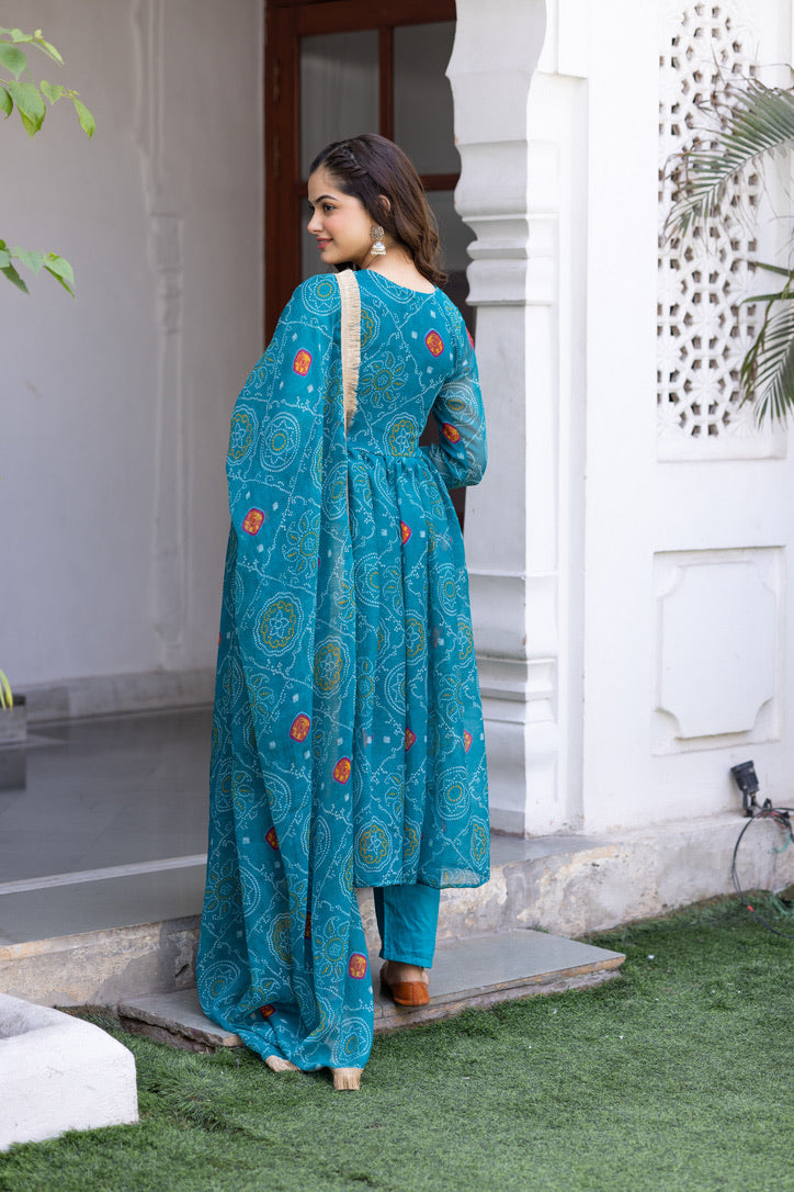 Pehno'Sa Bhagirathi Suit Set