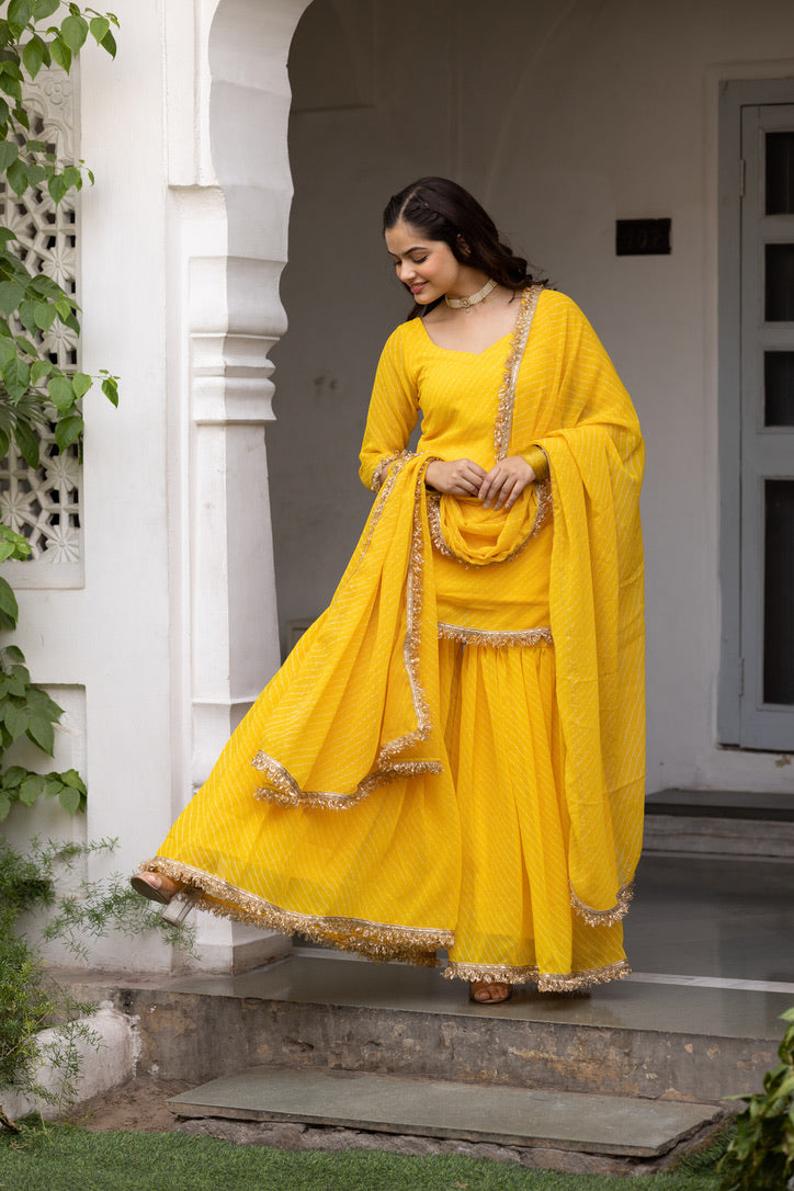 Pehno'Sa Madhurima Sharara Set