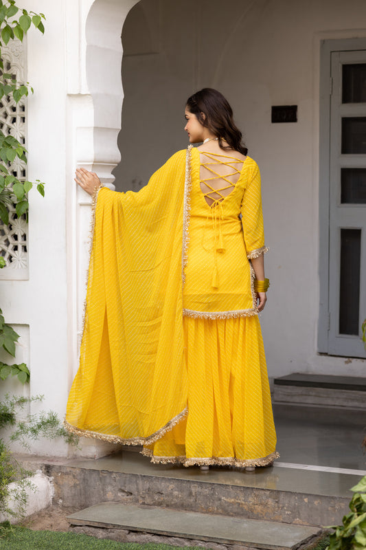 Pehno'Sa Madhurima Sharara Set