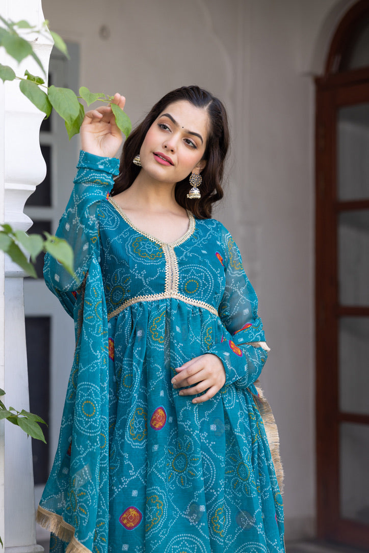 Pehno'Sa Bhagirathi Suit Set