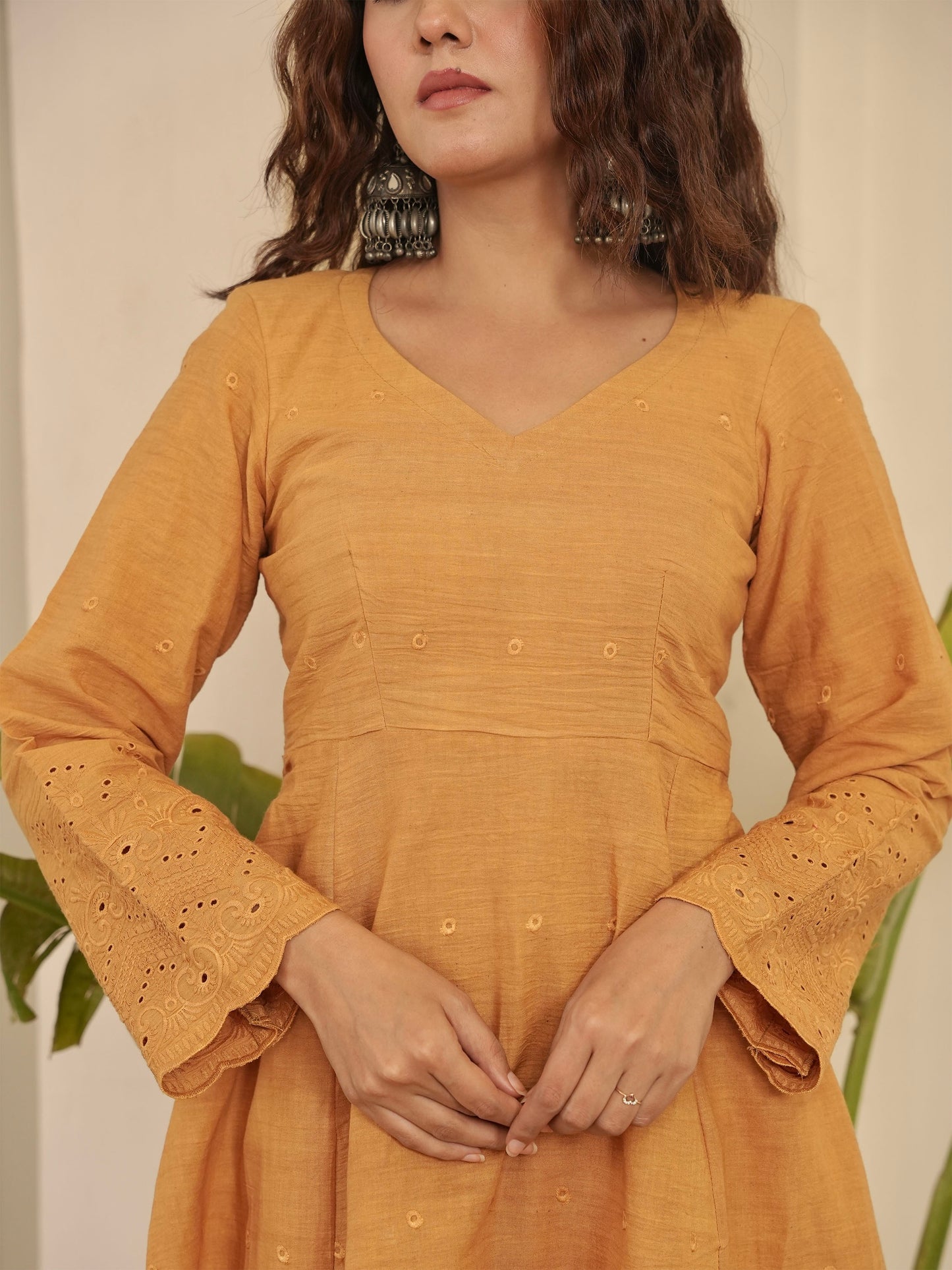 Peela Gulaab Kurta Set