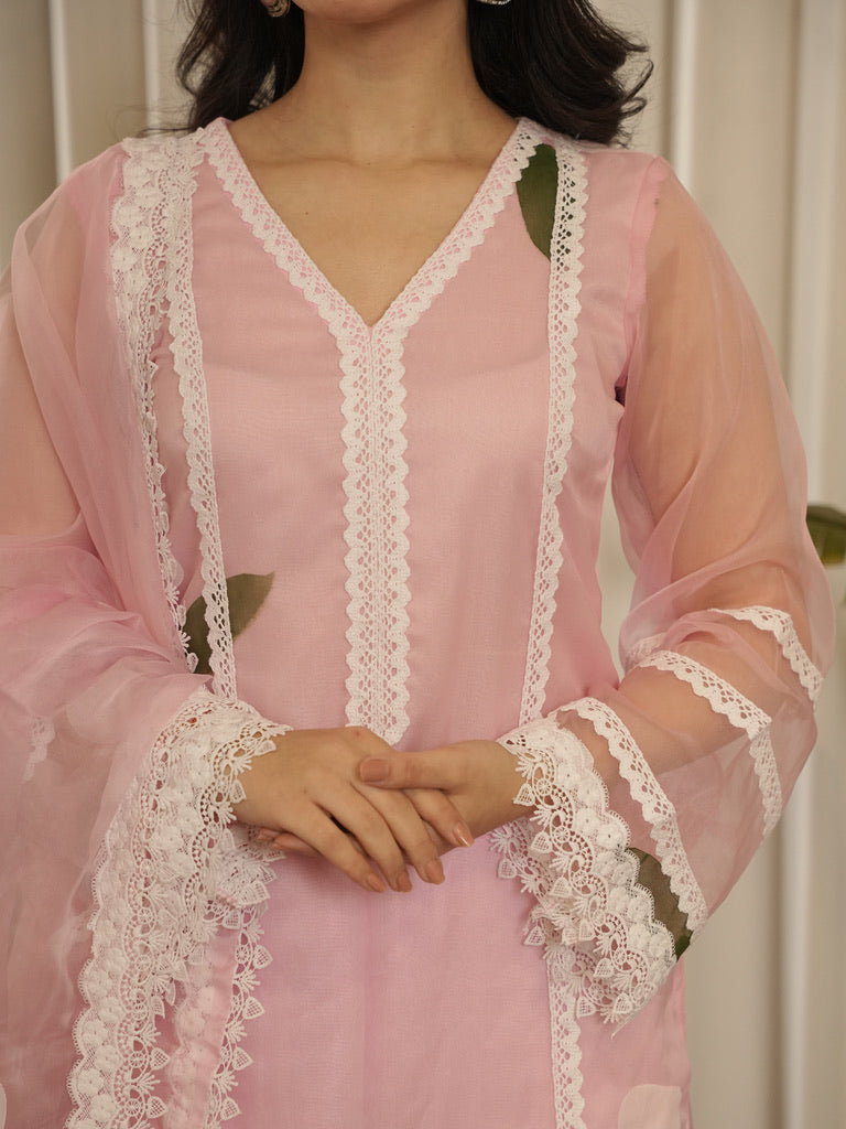 Phool Pink Suit Set