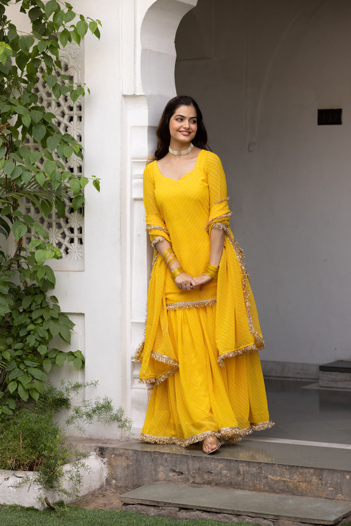 Pehno'Sa Madhurima Sharara Set