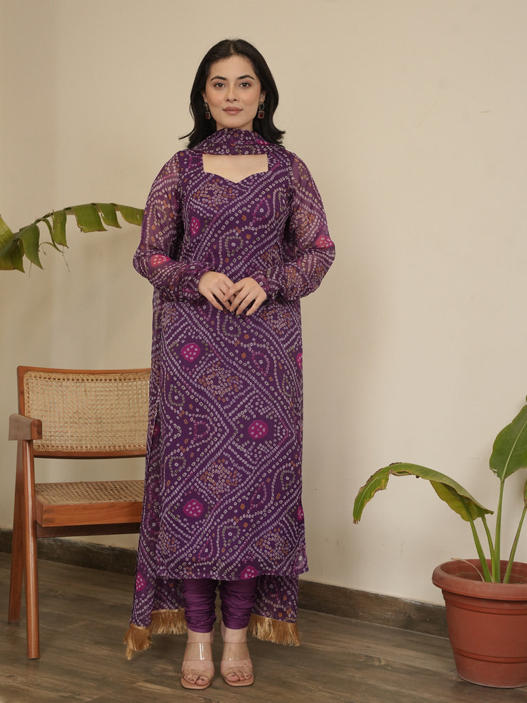 Kia Bandhani Set