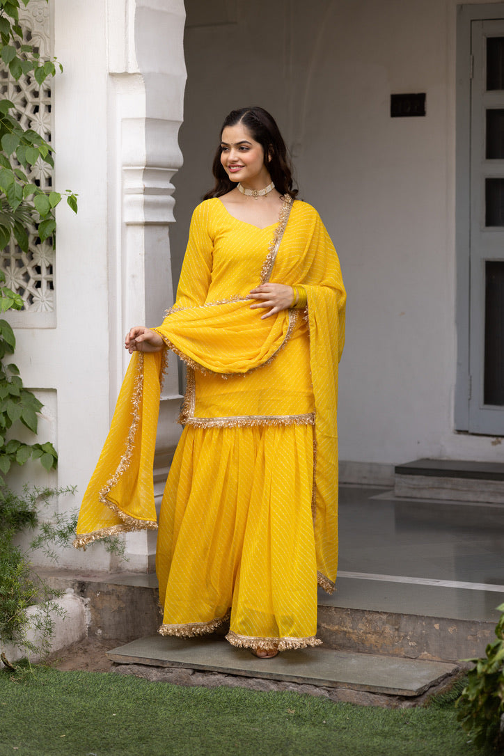 Pehno'Sa Madhurima Sharara Set