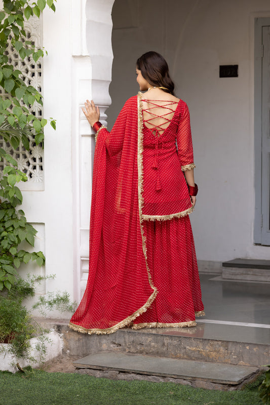 Pehno'Sa Devsena Sharara Set