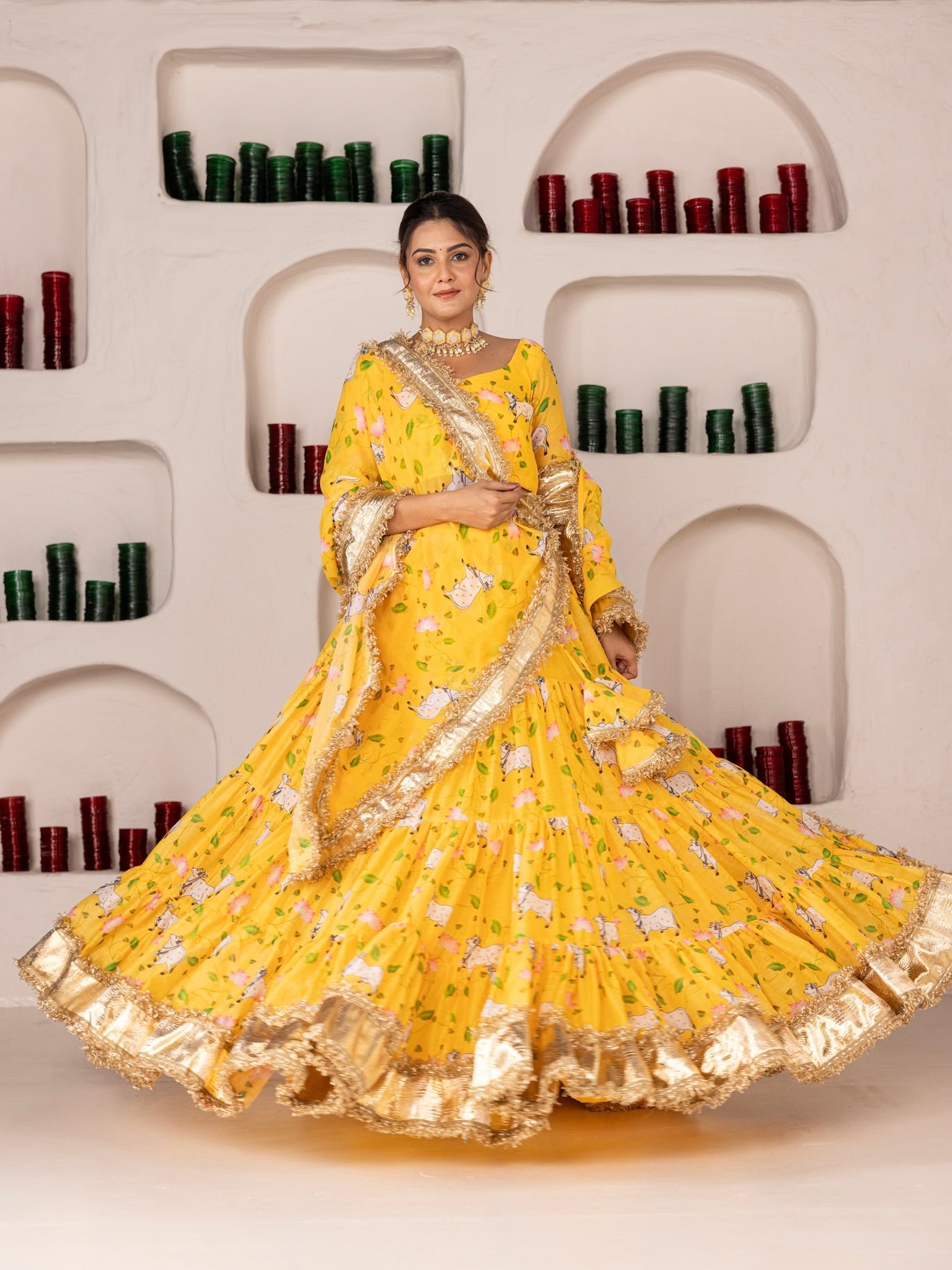 Sheesham Lehenga Set