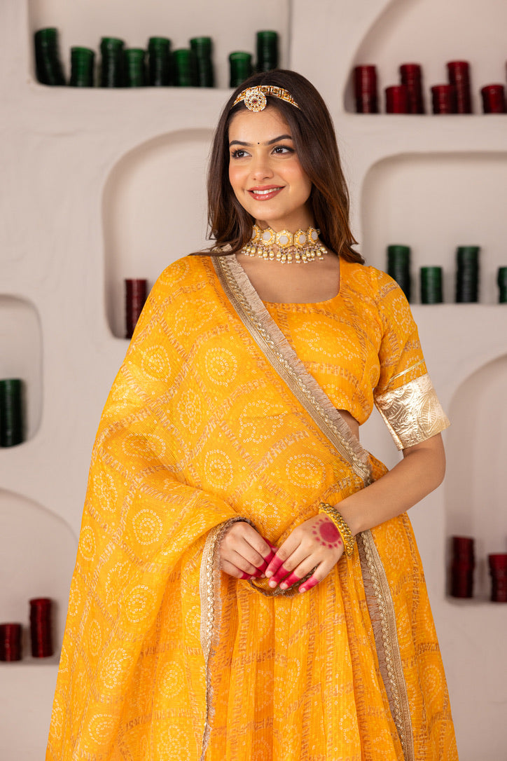 Pehno'Sa Jodhabai Lehenga Set