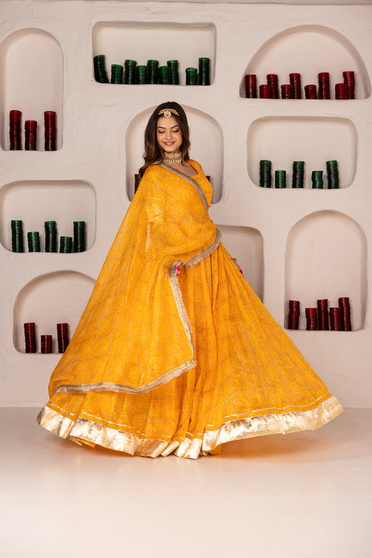 Pehno'Sa Jodhabai Lehenga Set