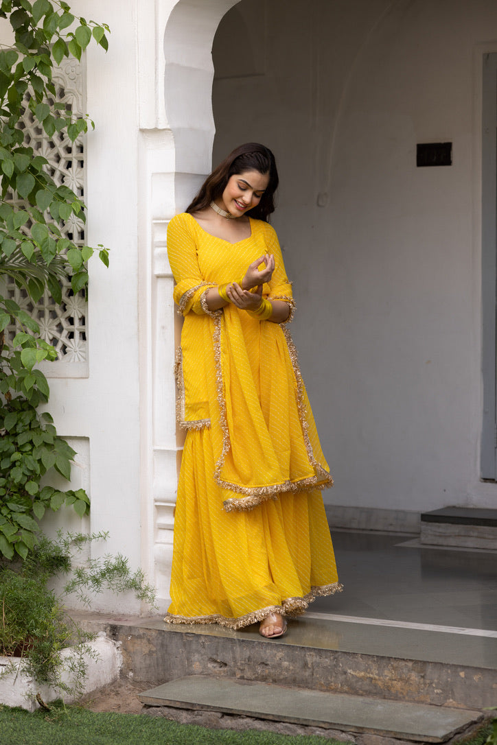 Pehno'Sa Madhurima Sharara Set