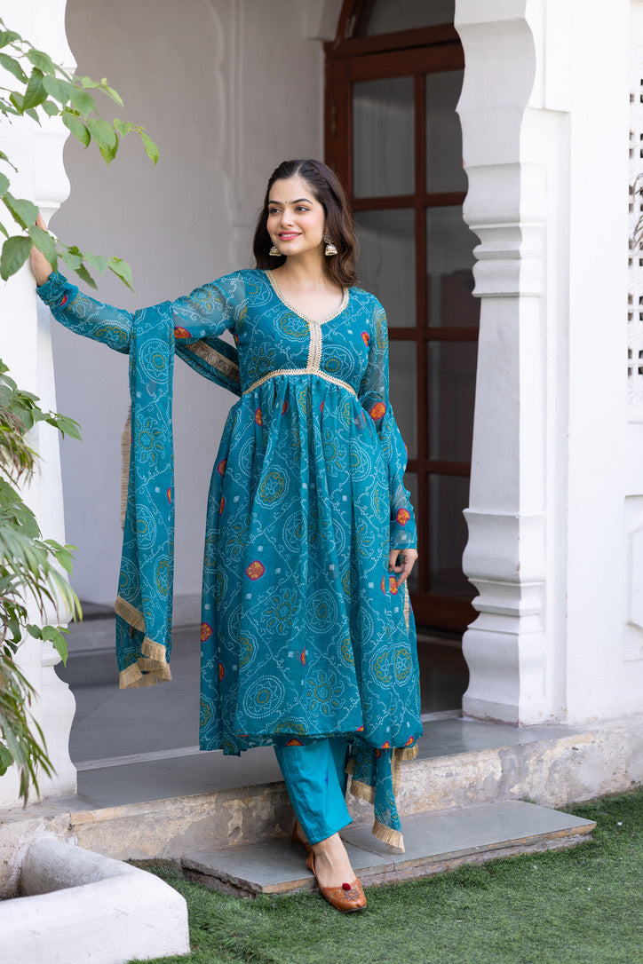 Pehno'Sa Bhagirathi Suit Set
