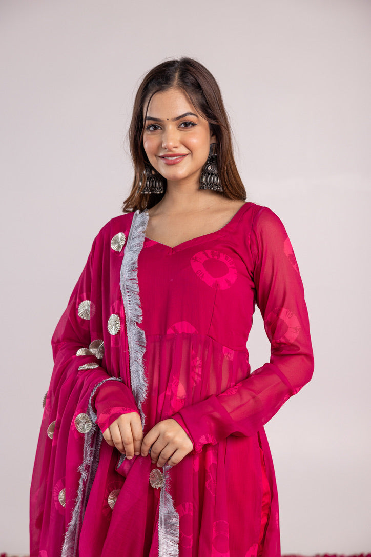 Pehno'Sa Shubh Gulaal Suit Set
