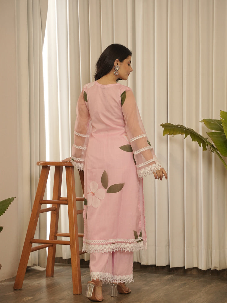 PHOOL PINK SUIT SET