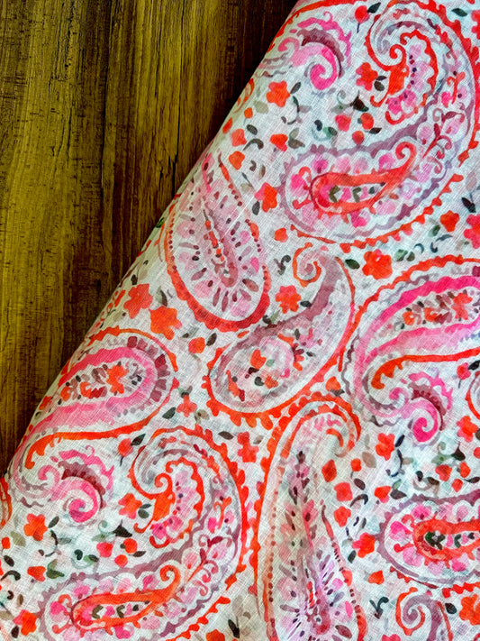 Paisley Linen