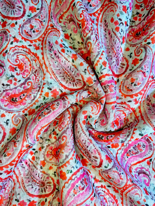 Paisley Linen