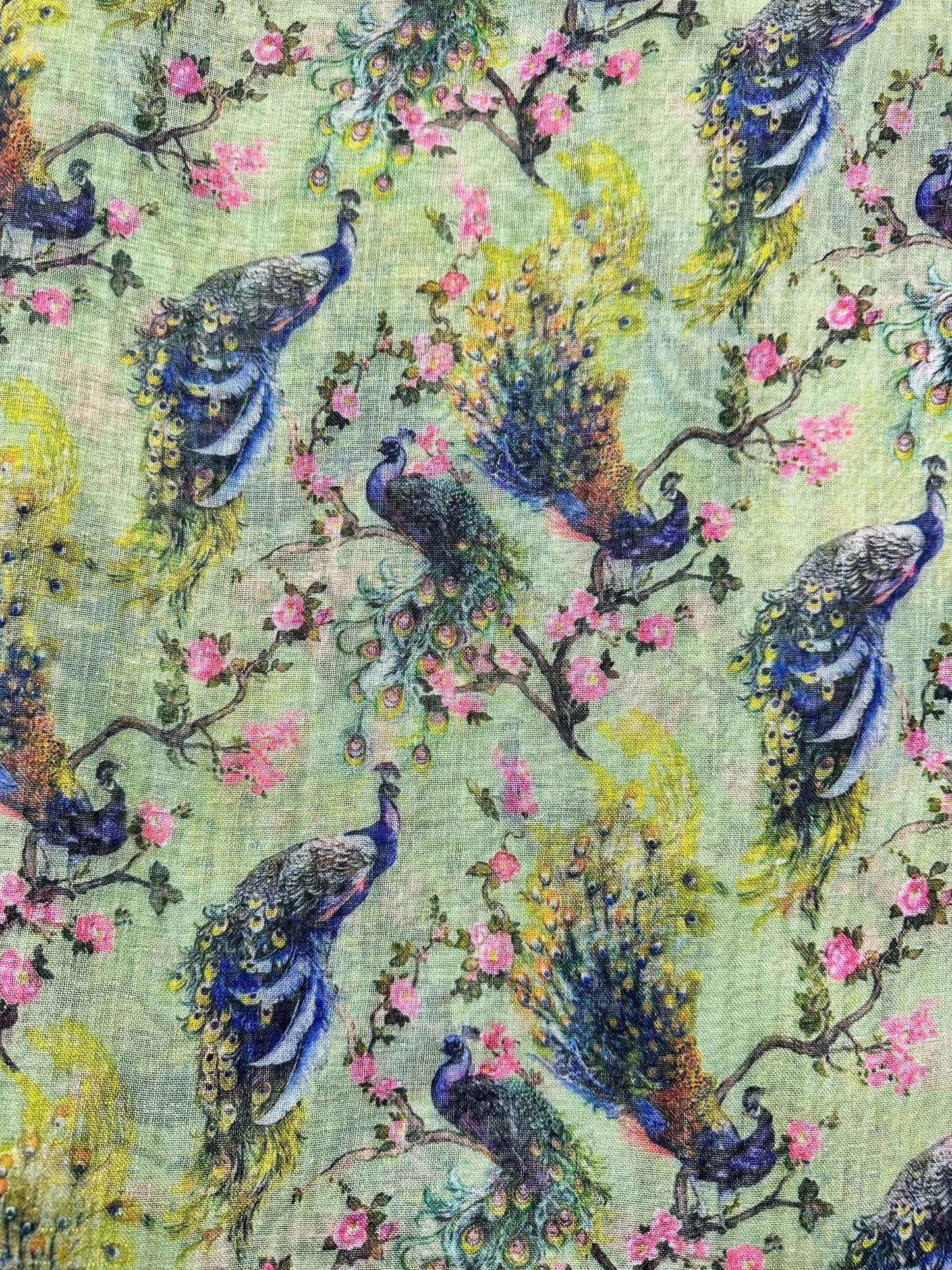 Peacock Linen