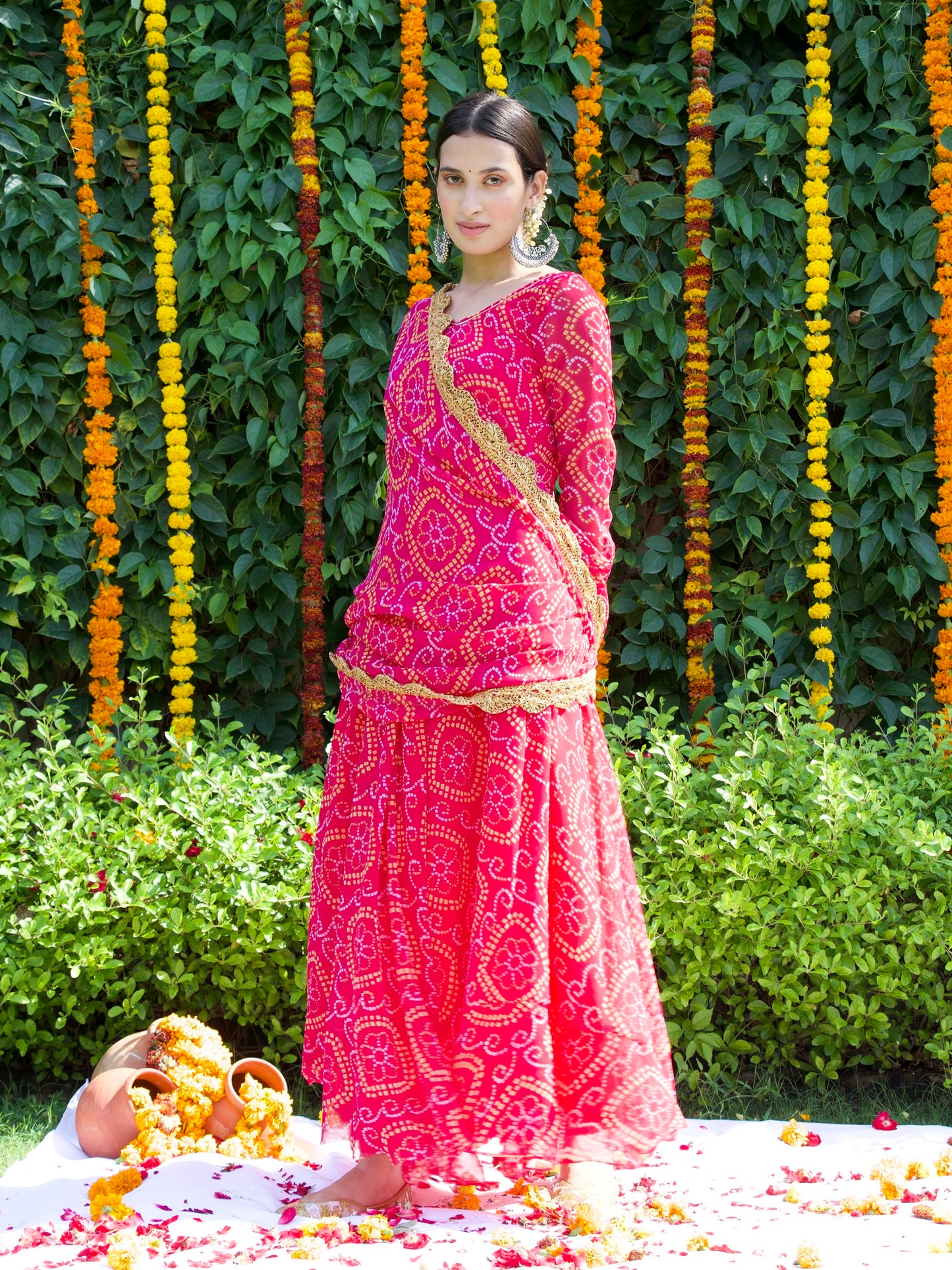 Sheena Bandhani Set