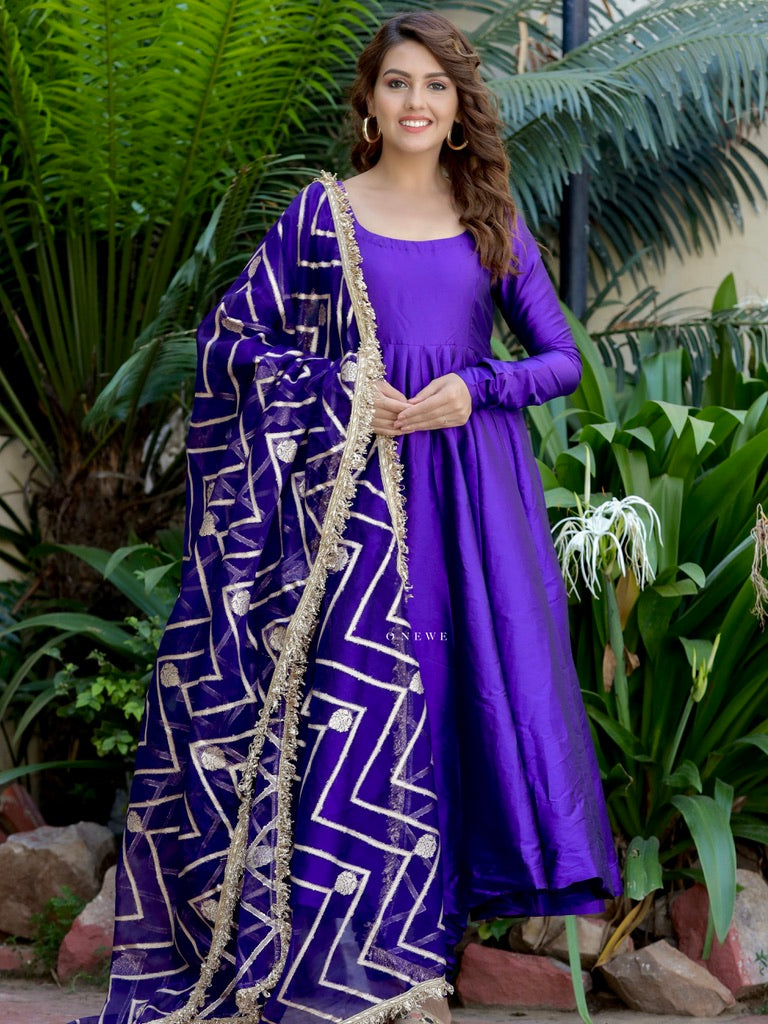 Madhubala Silk Suit Set