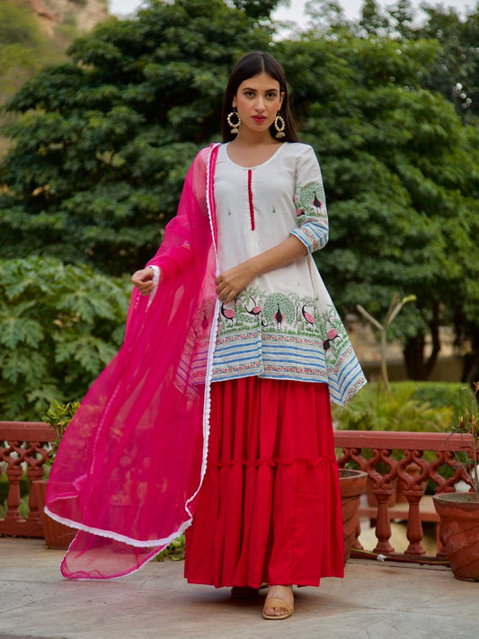 Jaishree Sharara Set
