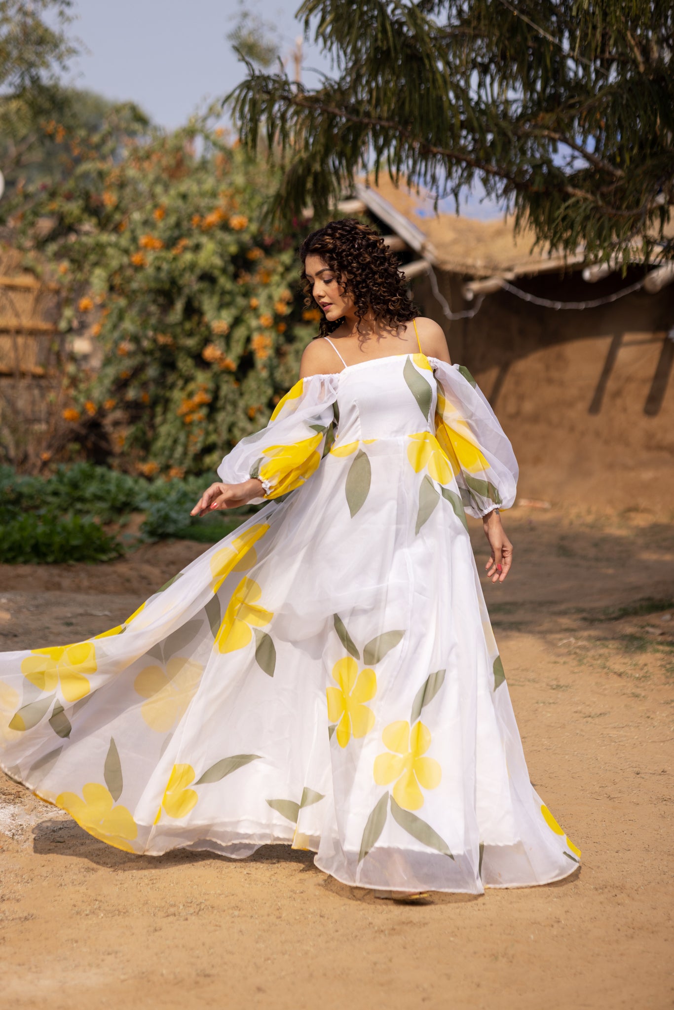 Jasmine Handpaint Dress