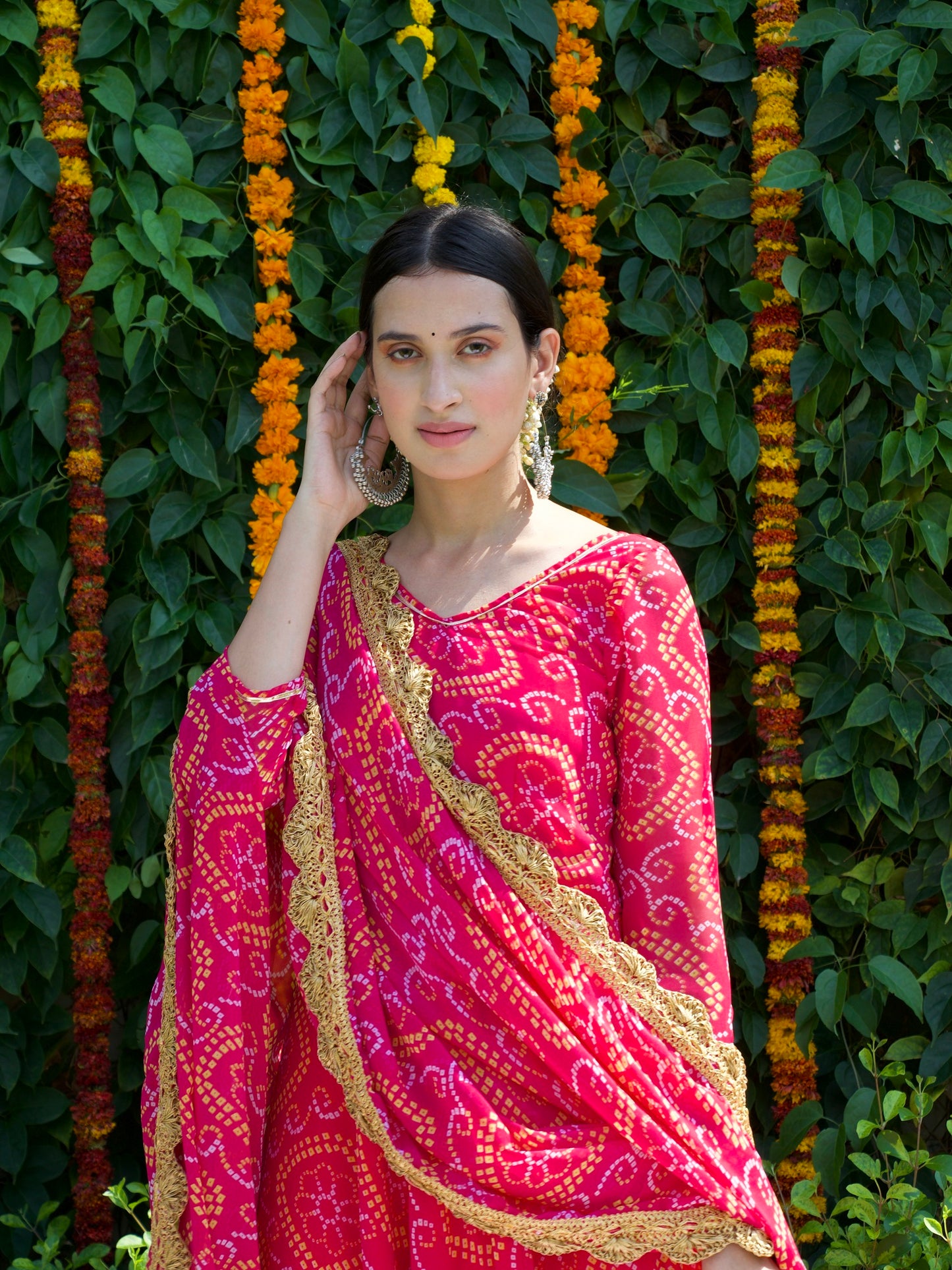 Sheena Bandhani Set
