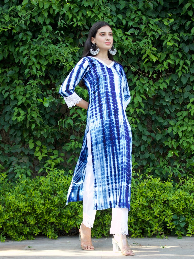 Sapphire Shibori Set