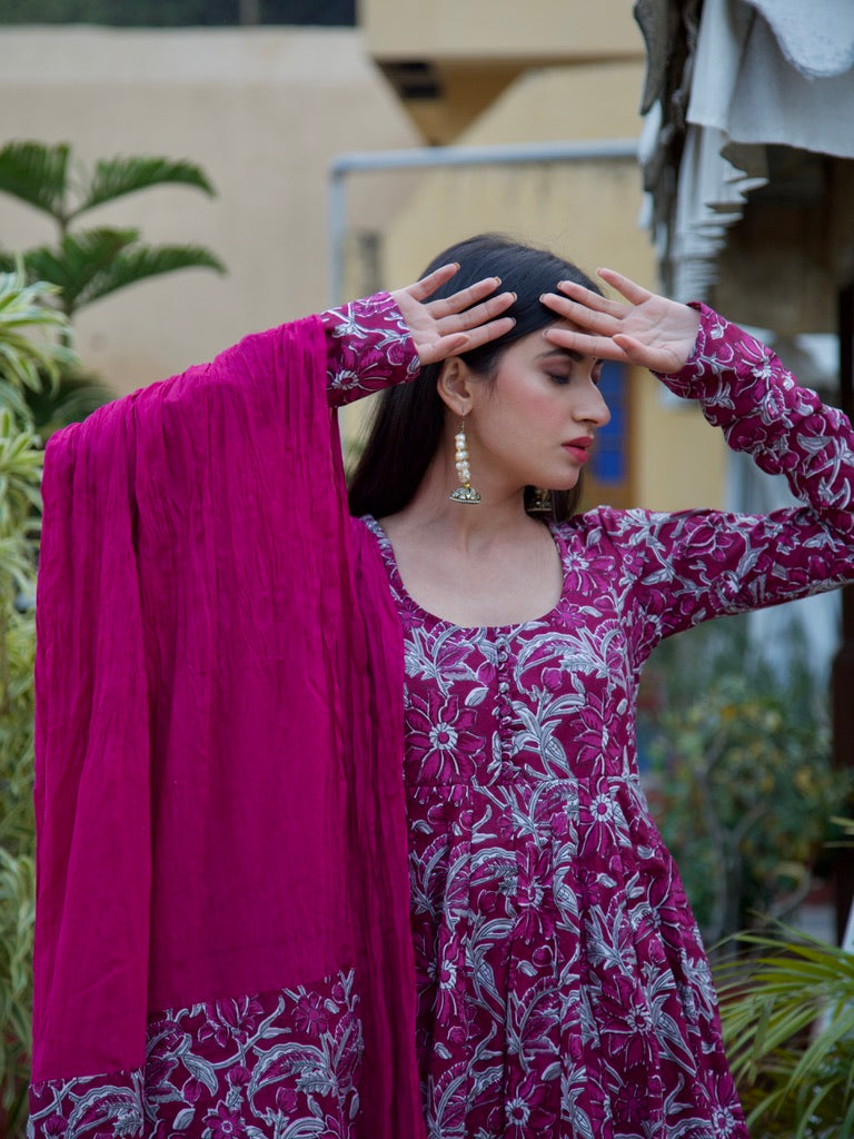 Maisha Anarkali Set