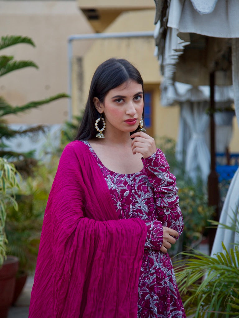 Maisha Anarkali Set
