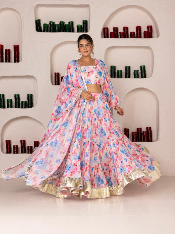 Reshami Lehenga Set