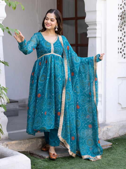 Pehno'Sa Bhagirathi Suit Set