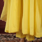CHAAND YELLOW COTTON AARI EMBROIDRY SUIT SET SET