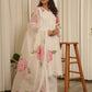 Phool White Suit Set