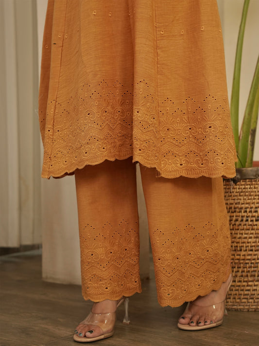 Peela Gulaab Kurta Set