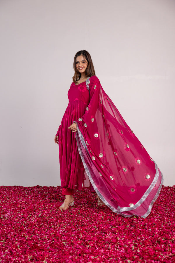 Pehno'Sa Shubh Gulaal Suit Set