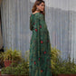 Urvi Green Bandhani Set