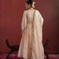 CHAAND DUST PEACH CHANDERI AARIWORK SUIT SET