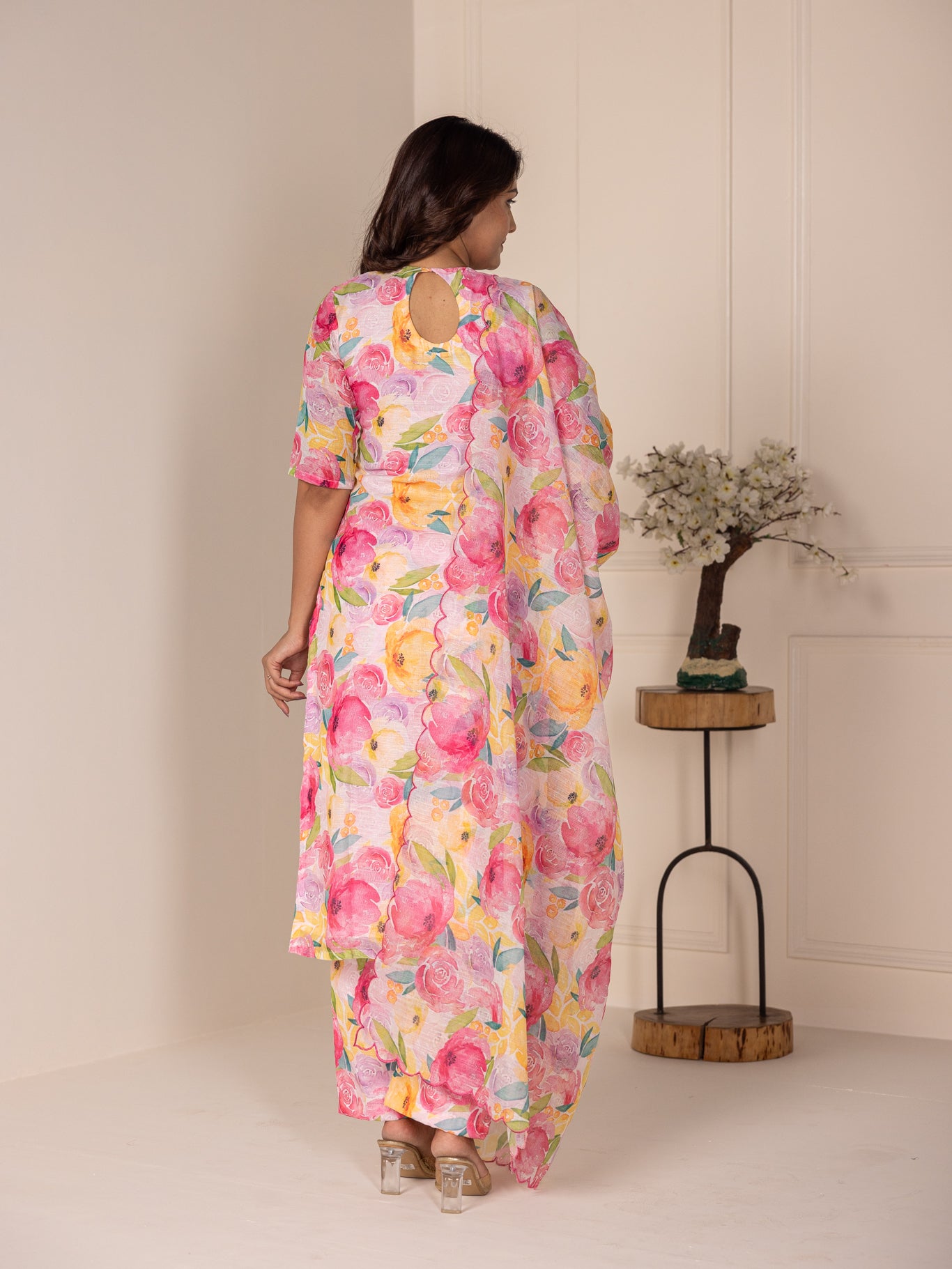 Flowers Linen Set