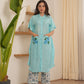 Crown Sky Maslin Kaftan Set