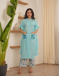 Crown Sky Maslin Kaftan Set