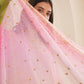 Quinn Pink Silk Suit Set