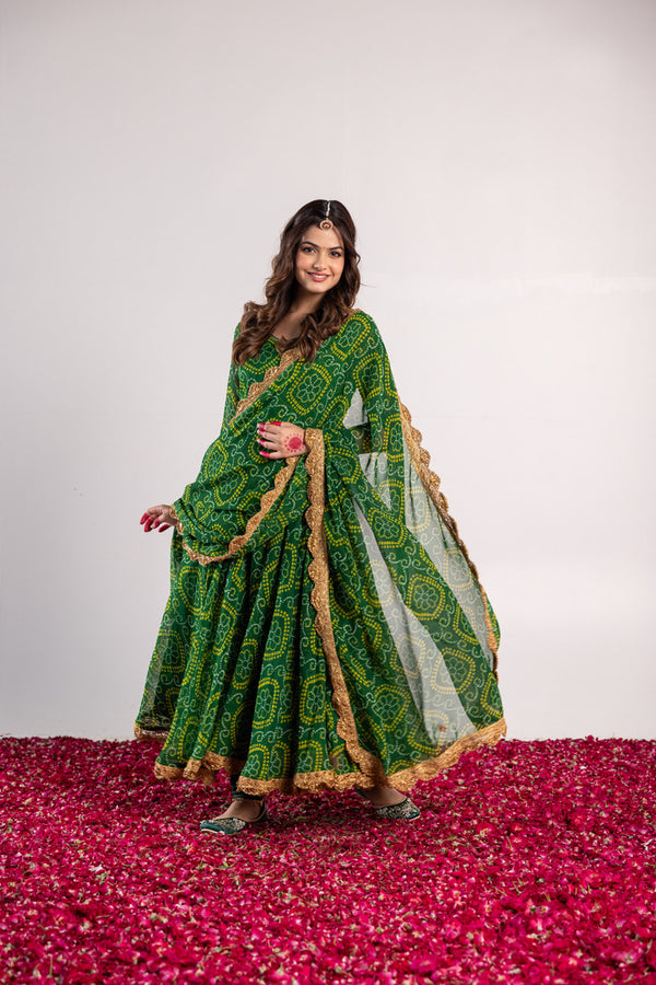 Pehno'Sa Chaand Bandhani Set