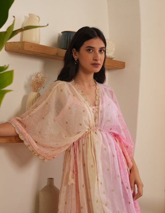 Selah Chiffon Embroidered Dress