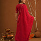Libaas Red Chanderi Zariwork Sharara Set