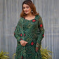 Urvi Green Bandhani Set