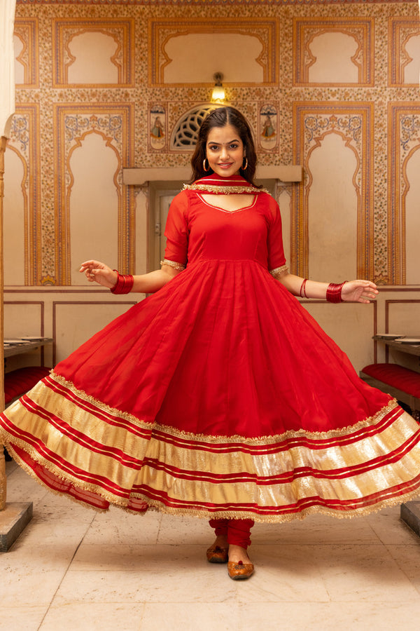 Pehno'Sa Laxmi Anarkali Set