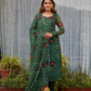 Urvi Green Bandhani Set
