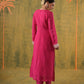 Rani Aabroo Mirrorwork Silk Kurta Set