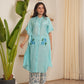 Crown Sky Maslin Kaftan Set