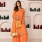 Pehno'Sa Narangi Shehzadi Sharara Set