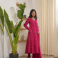 Amira Pink Cotton Suit Set